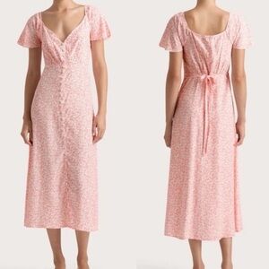 gemma midi dress Veronica Beard Gemma Silk-Blend Midi Dress | Orchid Haze Multi